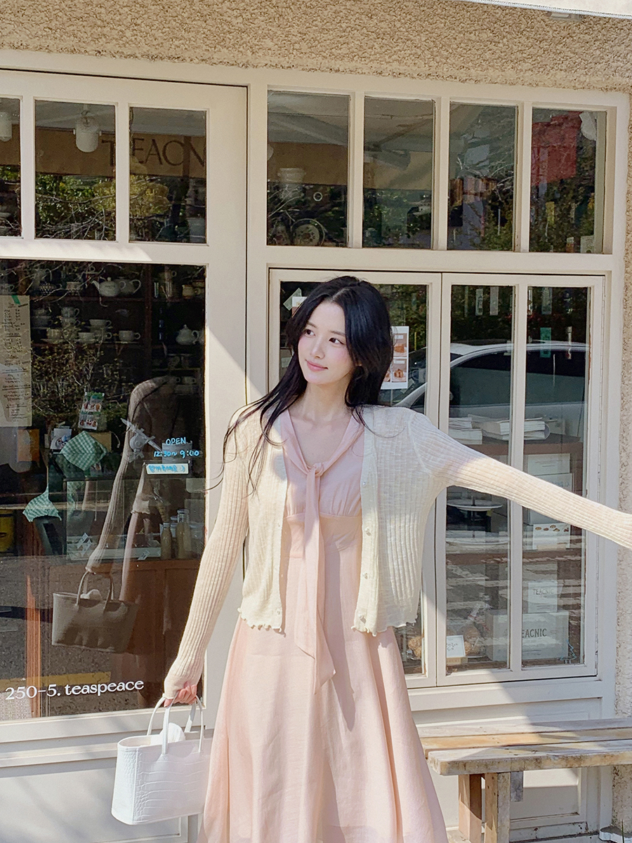 pearl button knit cardigan 상세 이미지 14