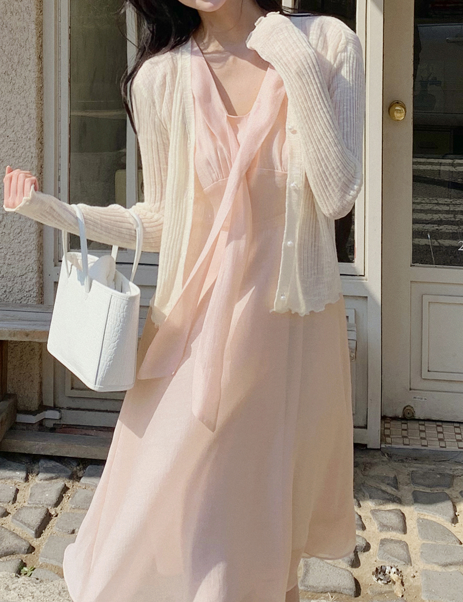 pearl button knit cardigan 상세 이미지 19