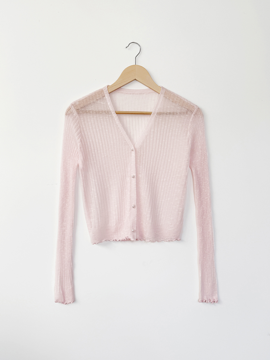 pearl button knit cardigan 상세 이미지 36