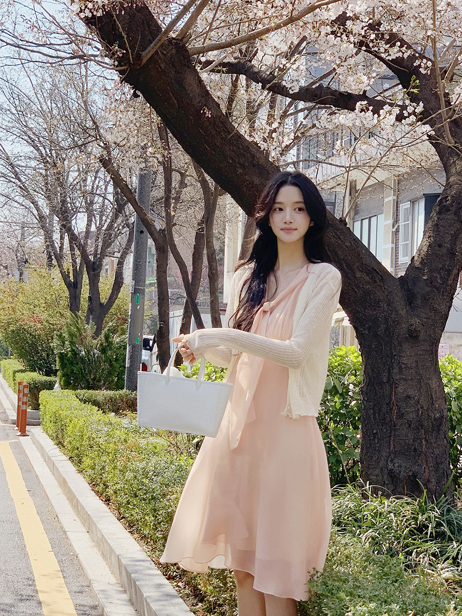pearl button knit cardigan 상세 이미지 4