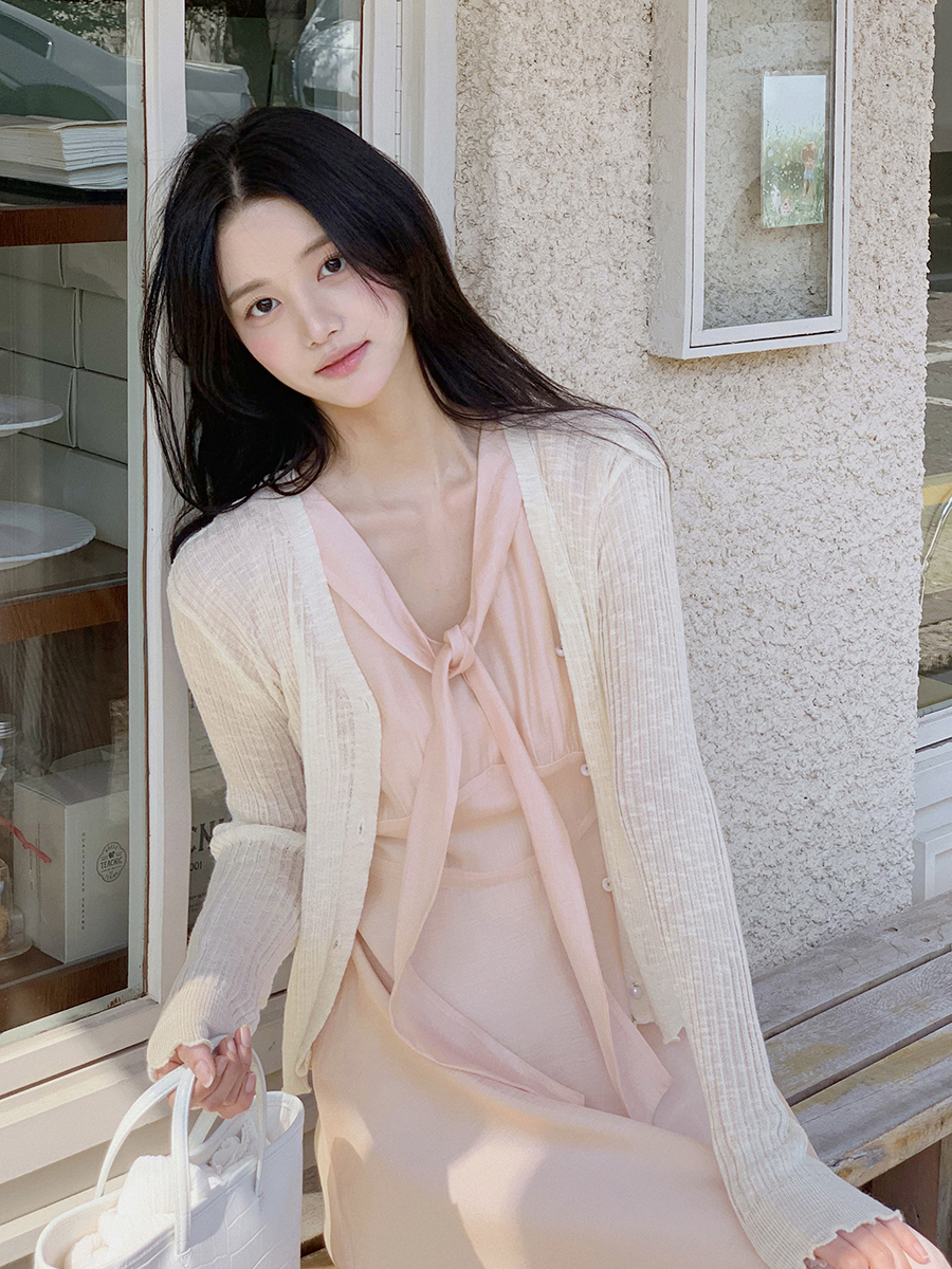 pearl button knit cardigan 상세 이미지 10