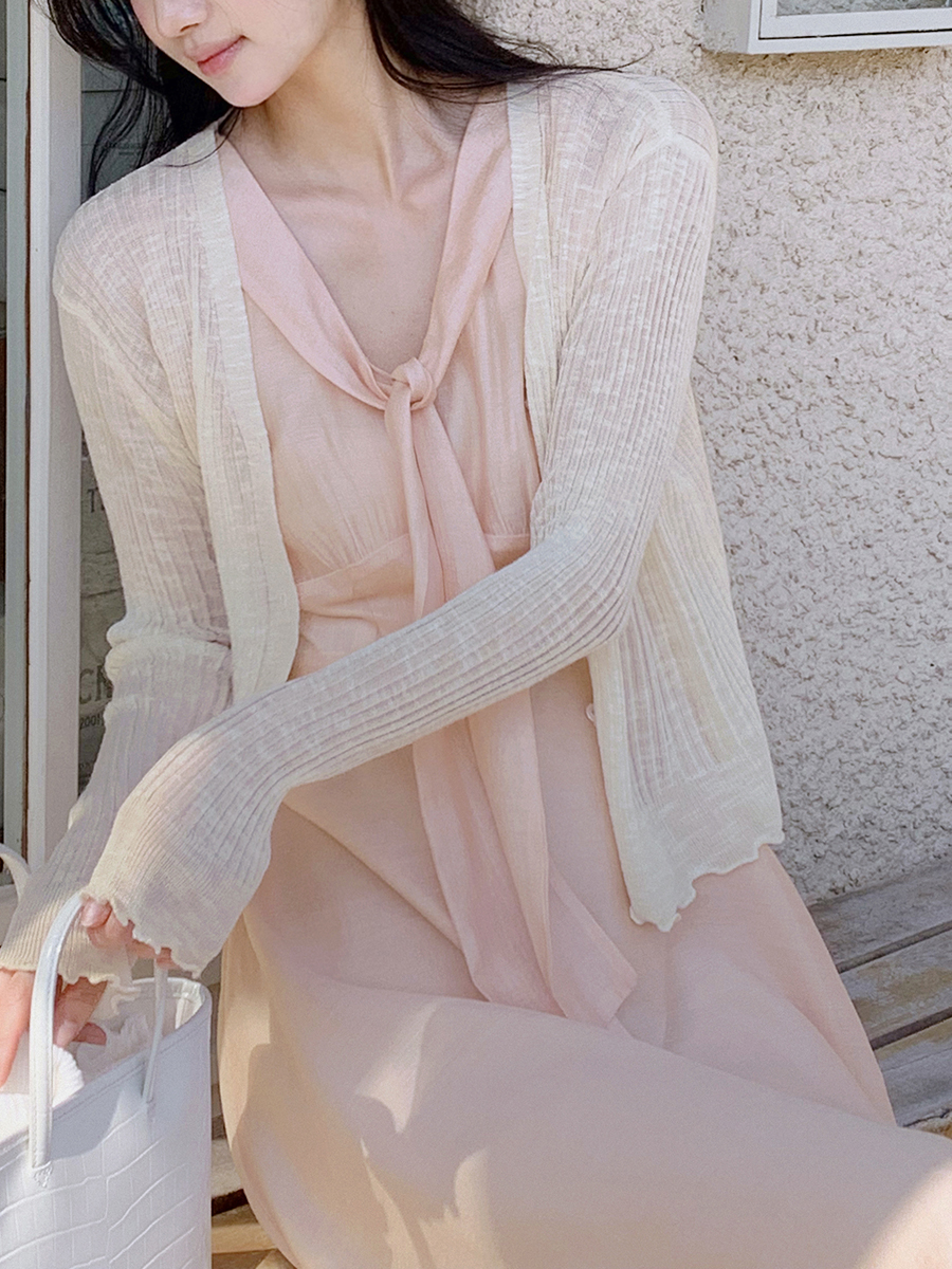 pearl button knit cardigan 상세 이미지 11