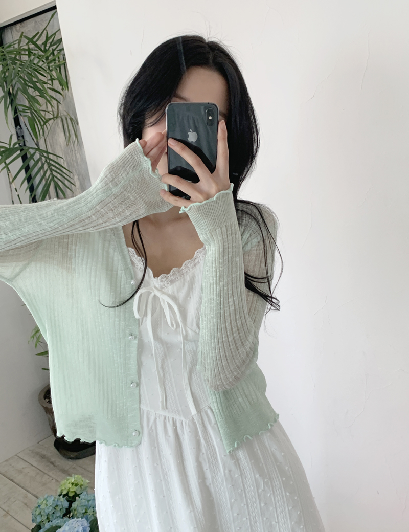 pearl button knit cardigan 상세 이미지 27