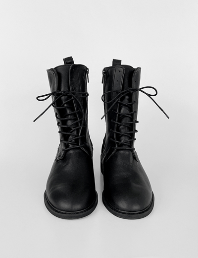 Real lace up boots