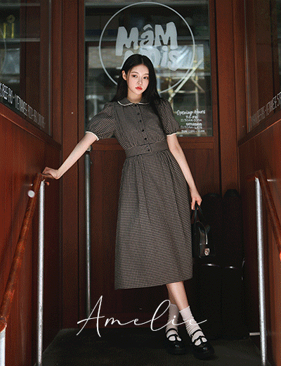 【Loulouseoul】Milk Cocoa Dress Loulouseoul ｜루루서울