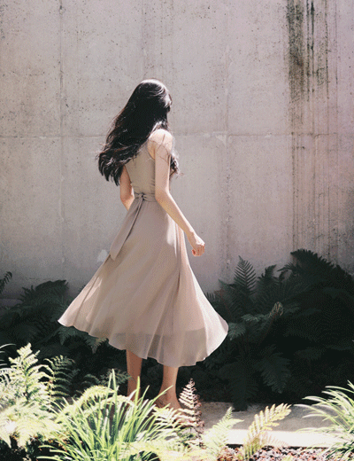 【Loulouseoul】Milk Cocoa Dress Loulouseoul ｜루루서울